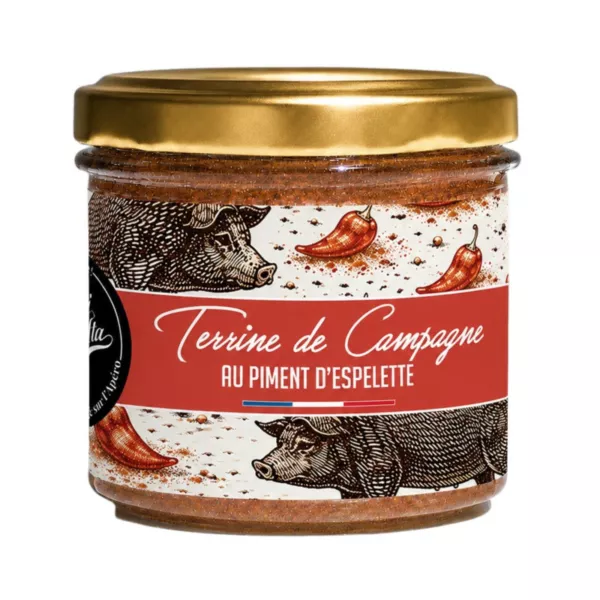 Terrine de Campagne au Piment d'Espelette