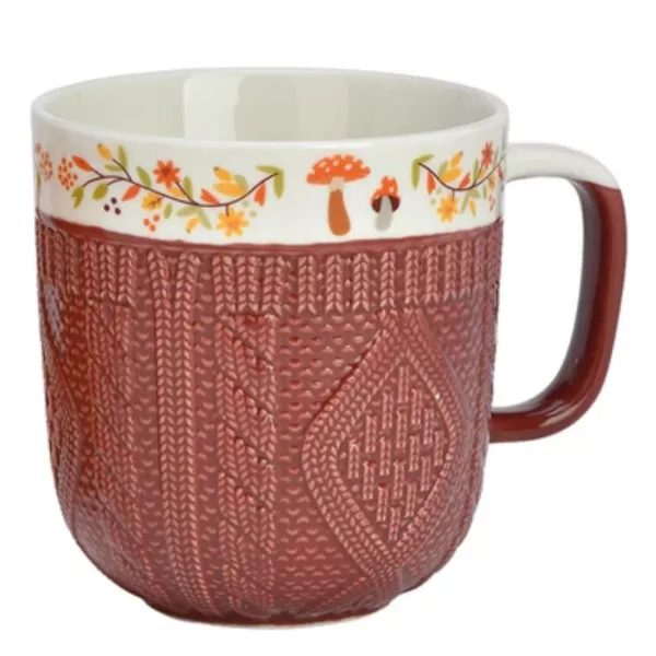 Mug Automne Pull chocolat 350ml