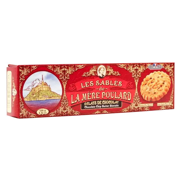 Sablés éclats de chocolat 125gr